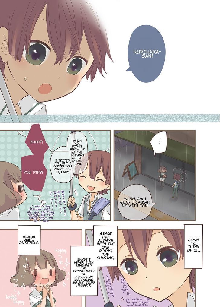 Momokuri Chapter 4 page 5 - Chapter 4 : Summer Uniforms & Sharing An Umbrella