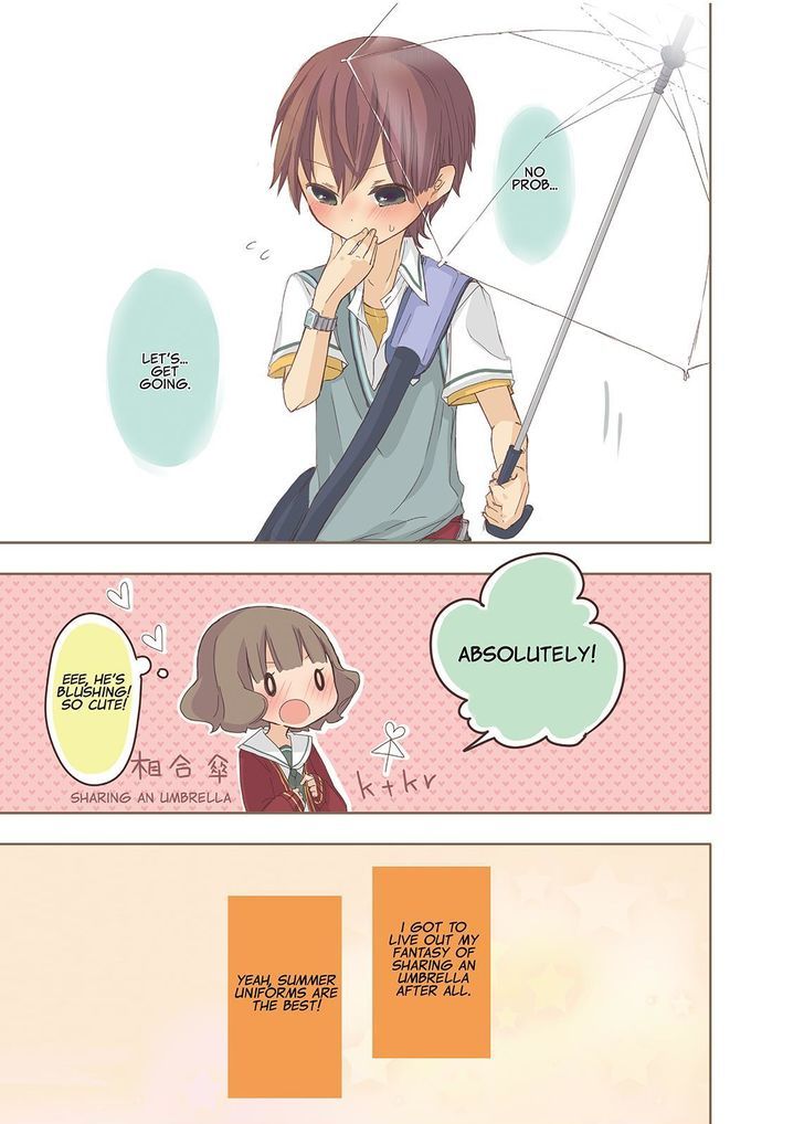 Momokuri Chapter 4 page 7 - Chapter 4 : Summer Uniforms & Sharing An Umbrella