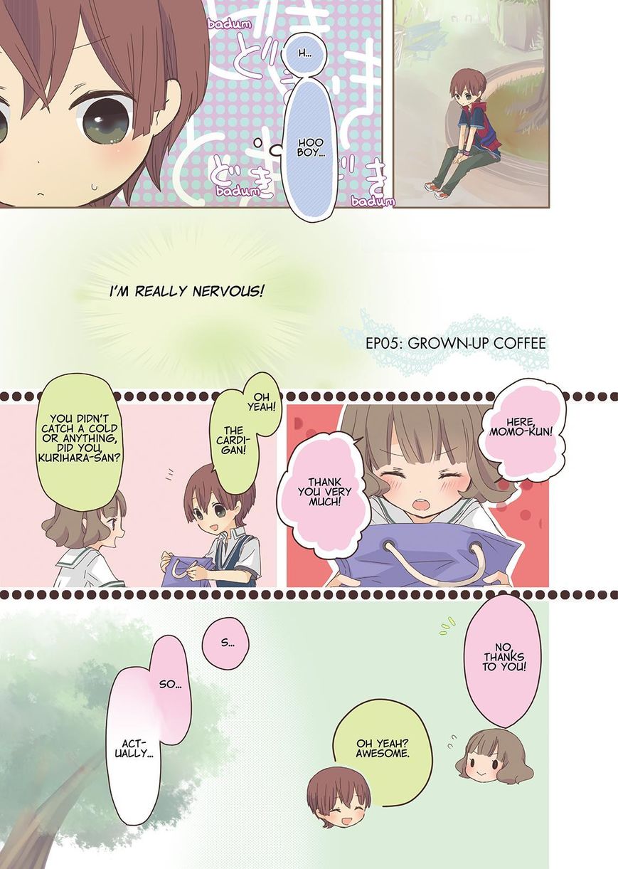 Momokuri Chapter 5 page 1 - Chapter 5 : Grown-up Coffee