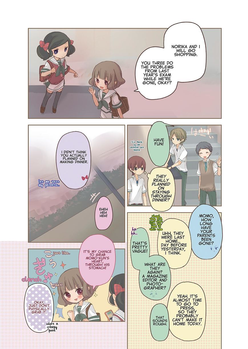 Momokuri Chapter 8 page 6 - Chapter 8 : Dense Jealousy