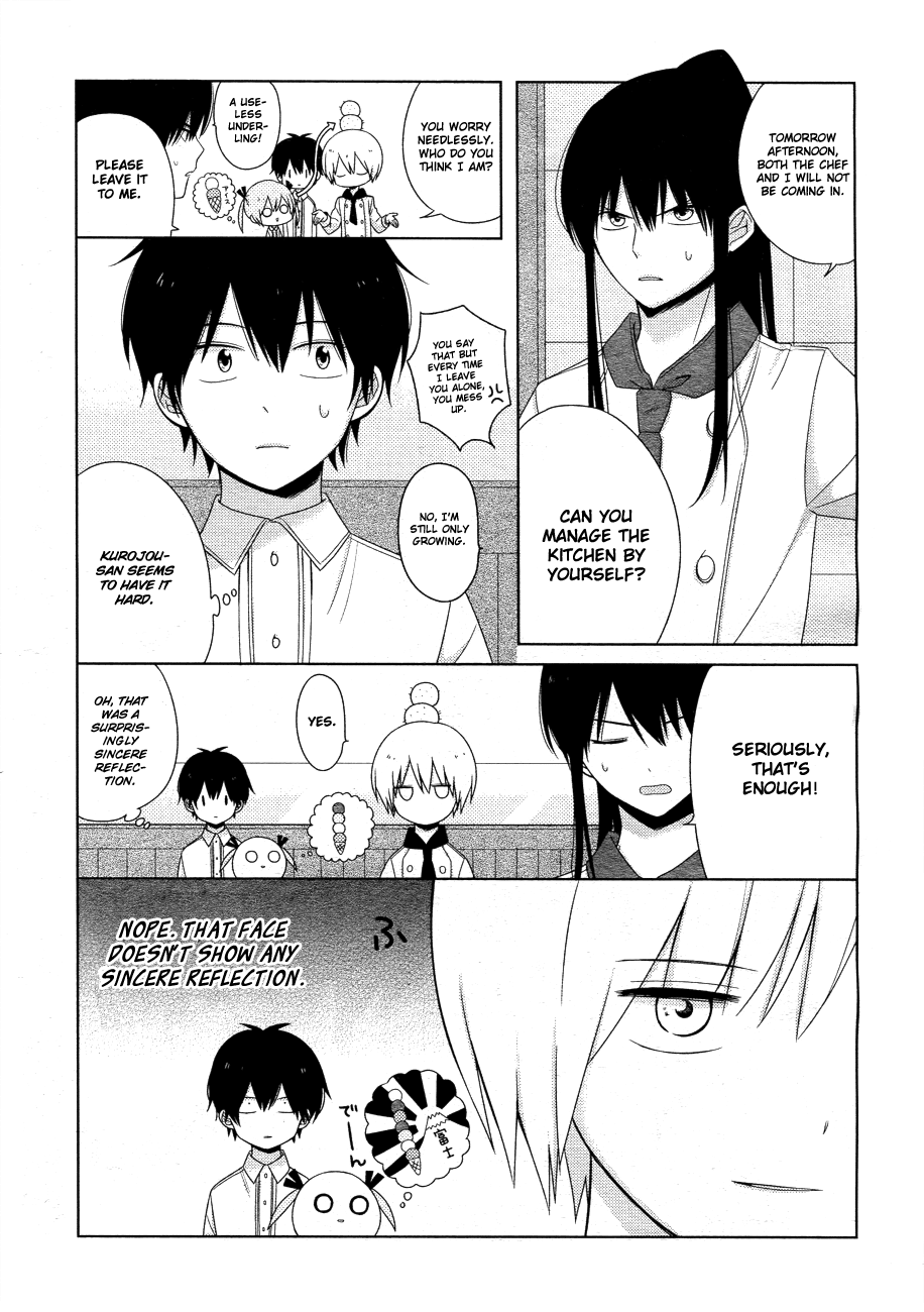 Momomoke Restaurant Chapter 3.2 page 4 - Chapter 3 v2 : The Kitchen