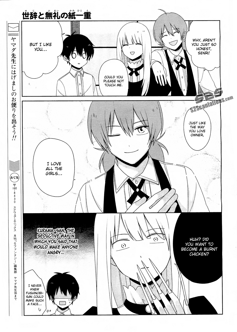 Momomoke Restaurant Chapter 4.2 page 12 - Chapter 4 v2 : You Can't Look Down on Her