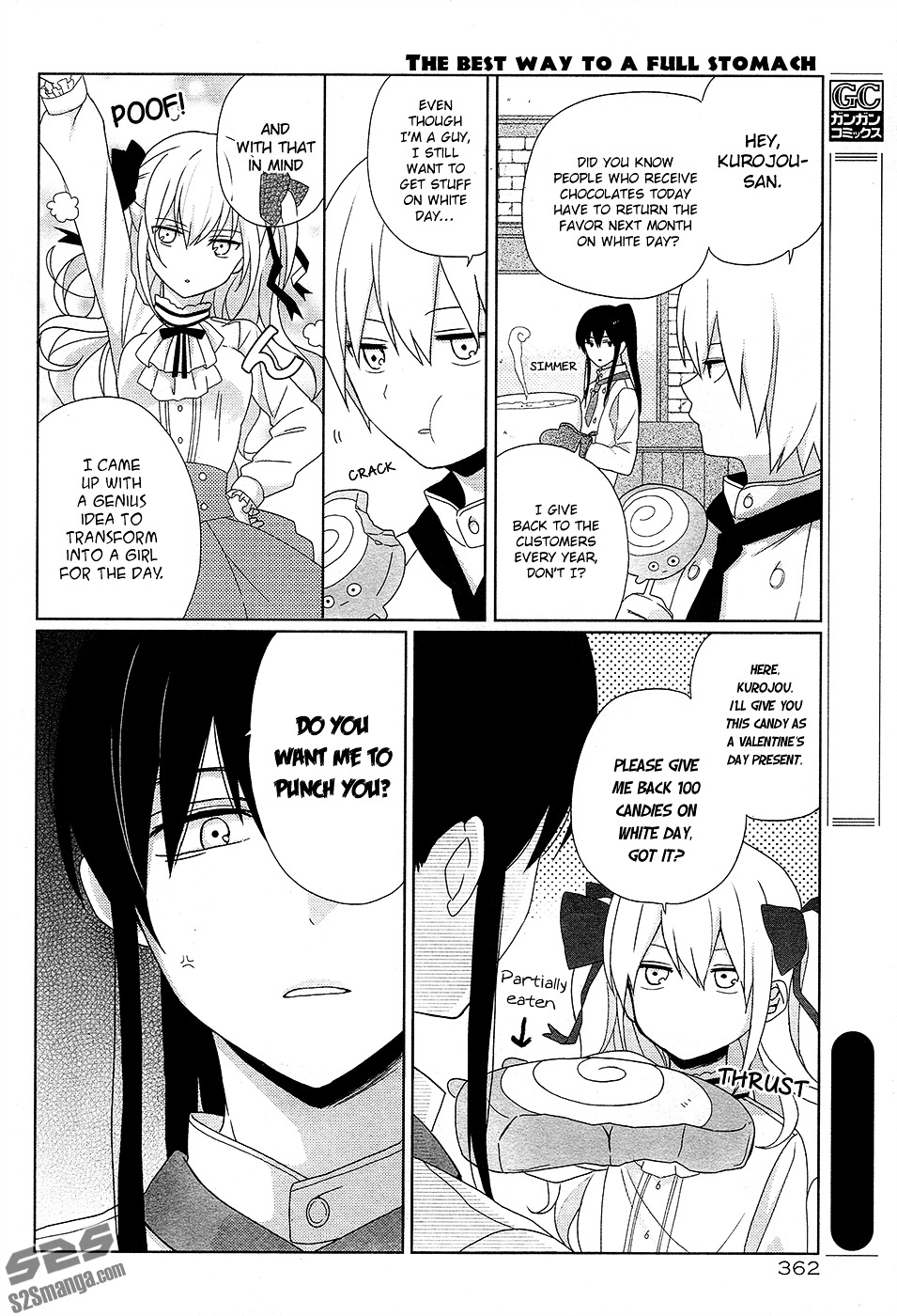 Momomoke Restaurant Chapter 8 page 11 - Chapter 8 : Even if the chocolate is chocolate, I can't eat the chocolate beca...