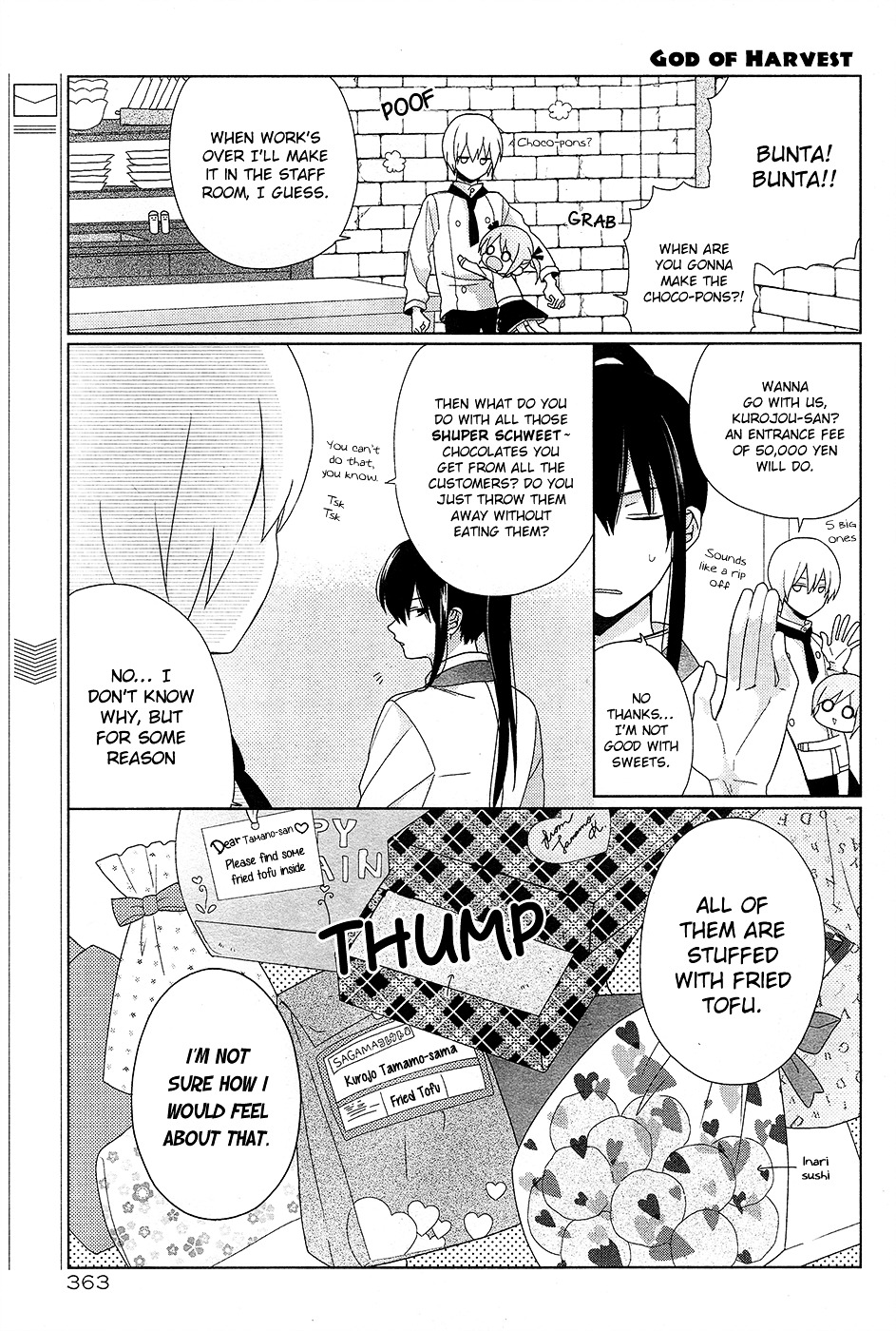 Momomoke Restaurant Chapter 8 page 12 - Chapter 8 : Even if the chocolate is chocolate, I can't eat the chocolate beca...