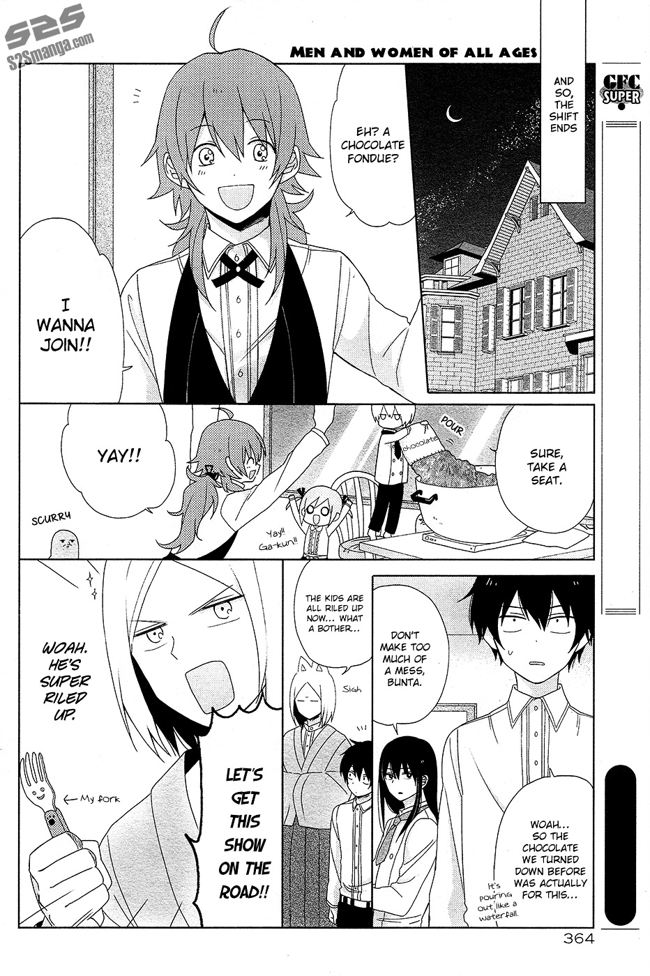 Momomoke Restaurant Chapter 8 page 13 - Chapter 8 : Even if the chocolate is chocolate, I can't eat the chocolate beca...