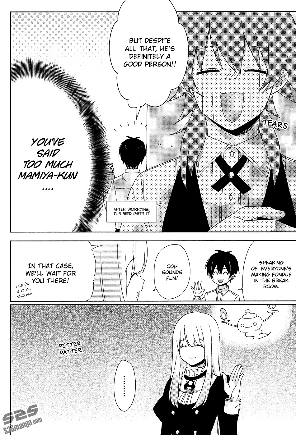 Momomoke Restaurant Chapter 8 page 19 - Chapter 8 : Even if the chocolate is chocolate, I can't eat the chocolate beca...