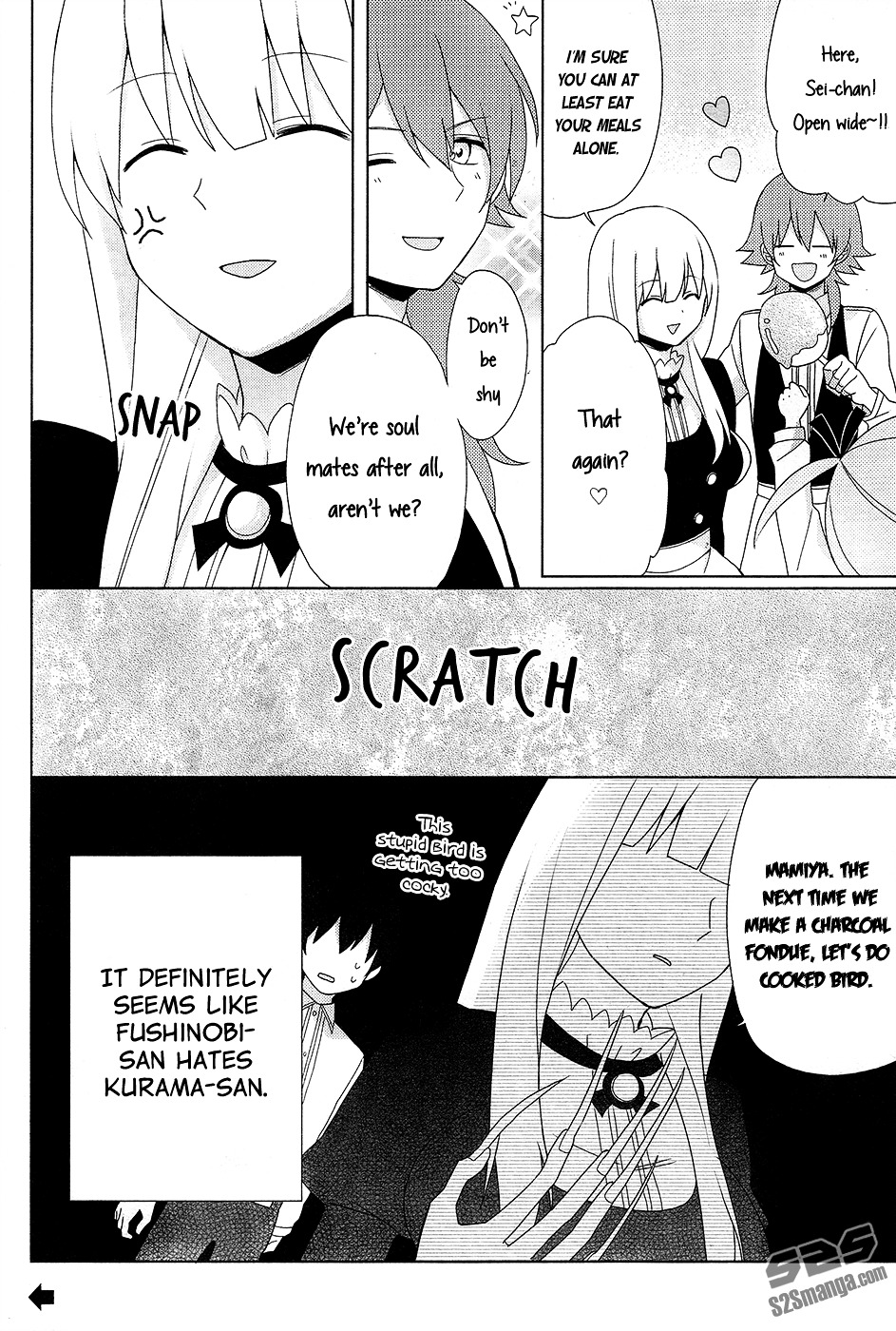 Momomoke Restaurant Chapter 8 page 23 - Chapter 8 : Even if the chocolate is chocolate, I can't eat the chocolate beca...