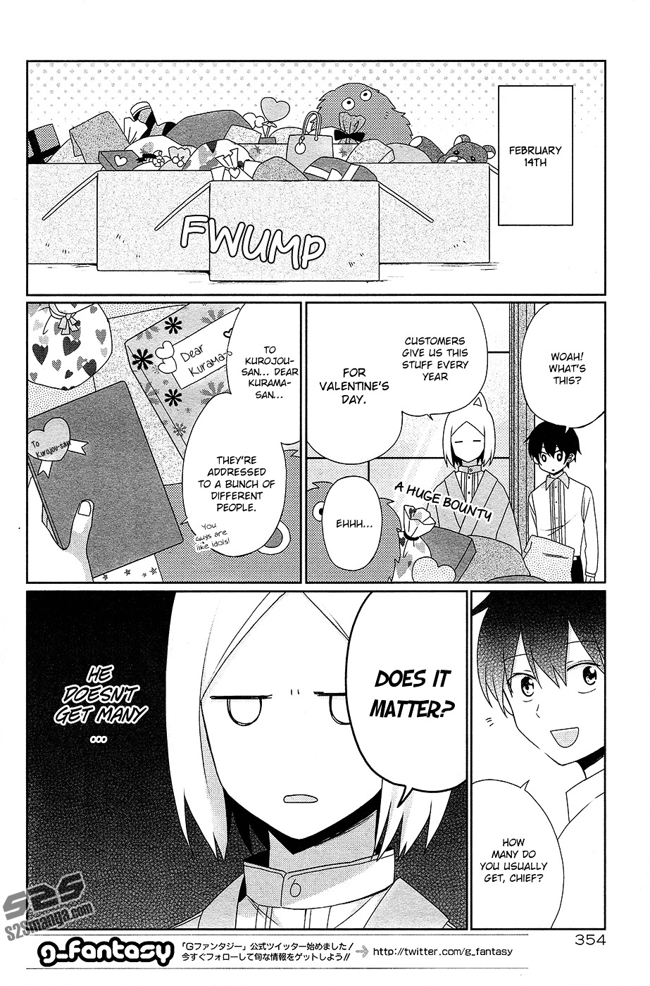 Momomoke Restaurant Chapter 8 page 3 - Chapter 8 : Even if the chocolate is chocolate, I can't eat the chocolate beca...