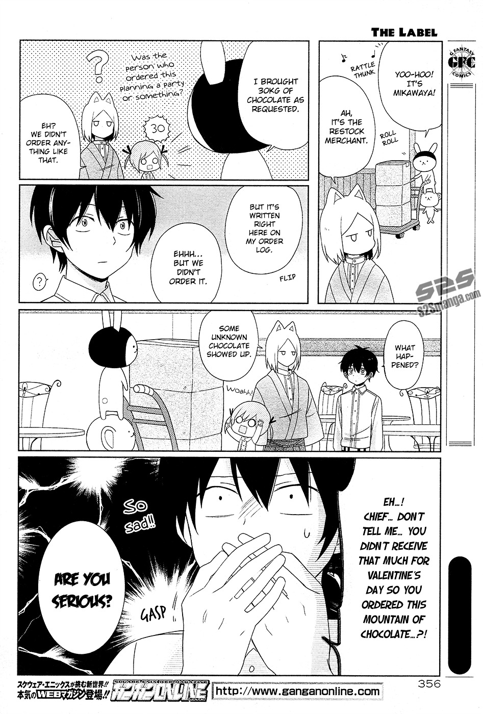 Momomoke Restaurant Chapter 8 page 5 - Chapter 8 : Even if the chocolate is chocolate, I can't eat the chocolate beca...