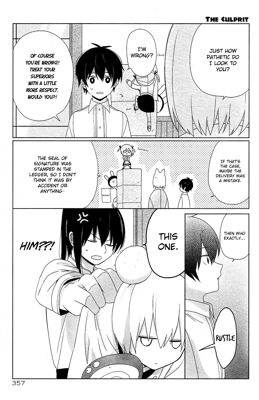 Momomoke Restaurant Chapter 8 page 6 - Chapter 8 : Even if the chocolate is chocolate, I can't eat the chocolate beca...