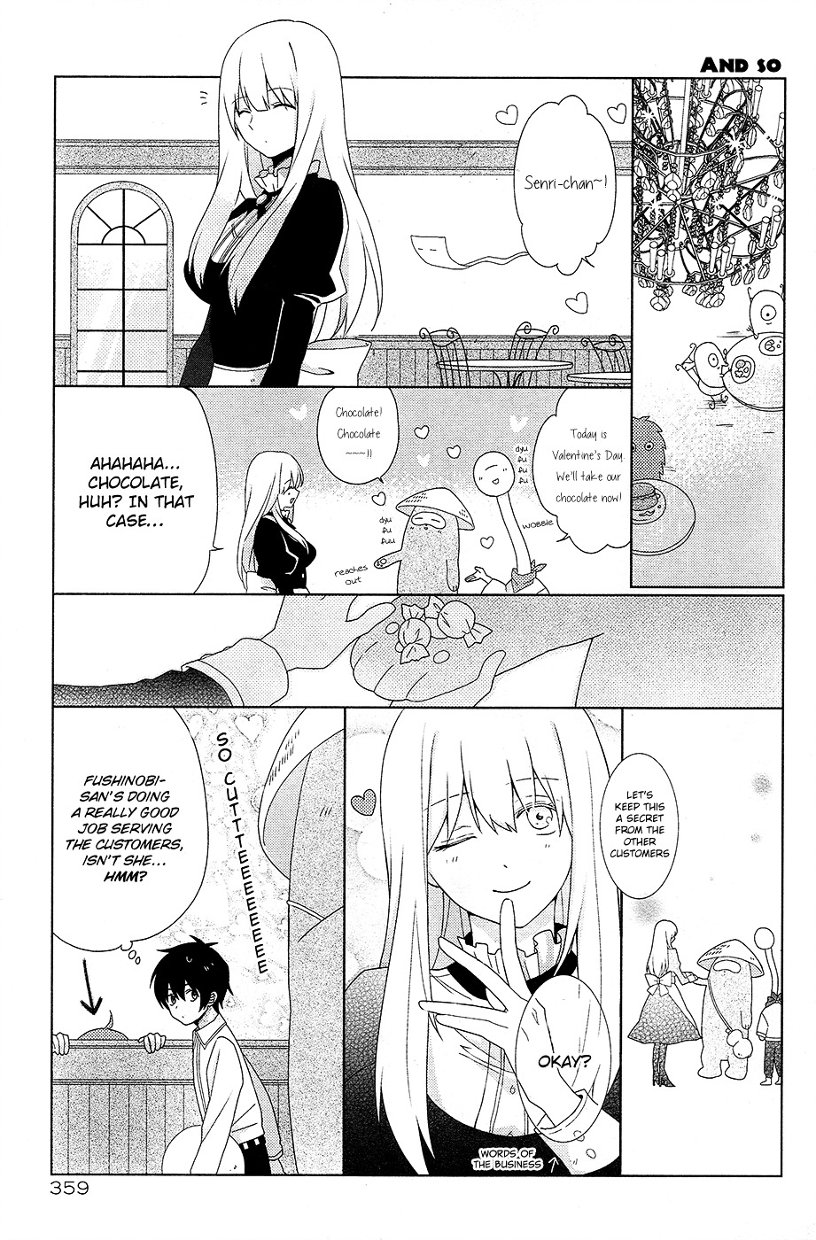 Momomoke Restaurant Chapter 8 page 8 - Chapter 8 : Even if the chocolate is chocolate, I can't eat the chocolate beca...