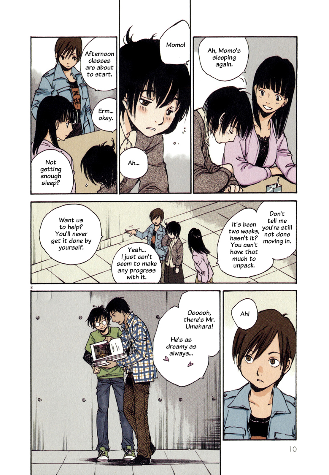Momonchi Chapter 1 page 10 - Chapter 1: Spring and Momo