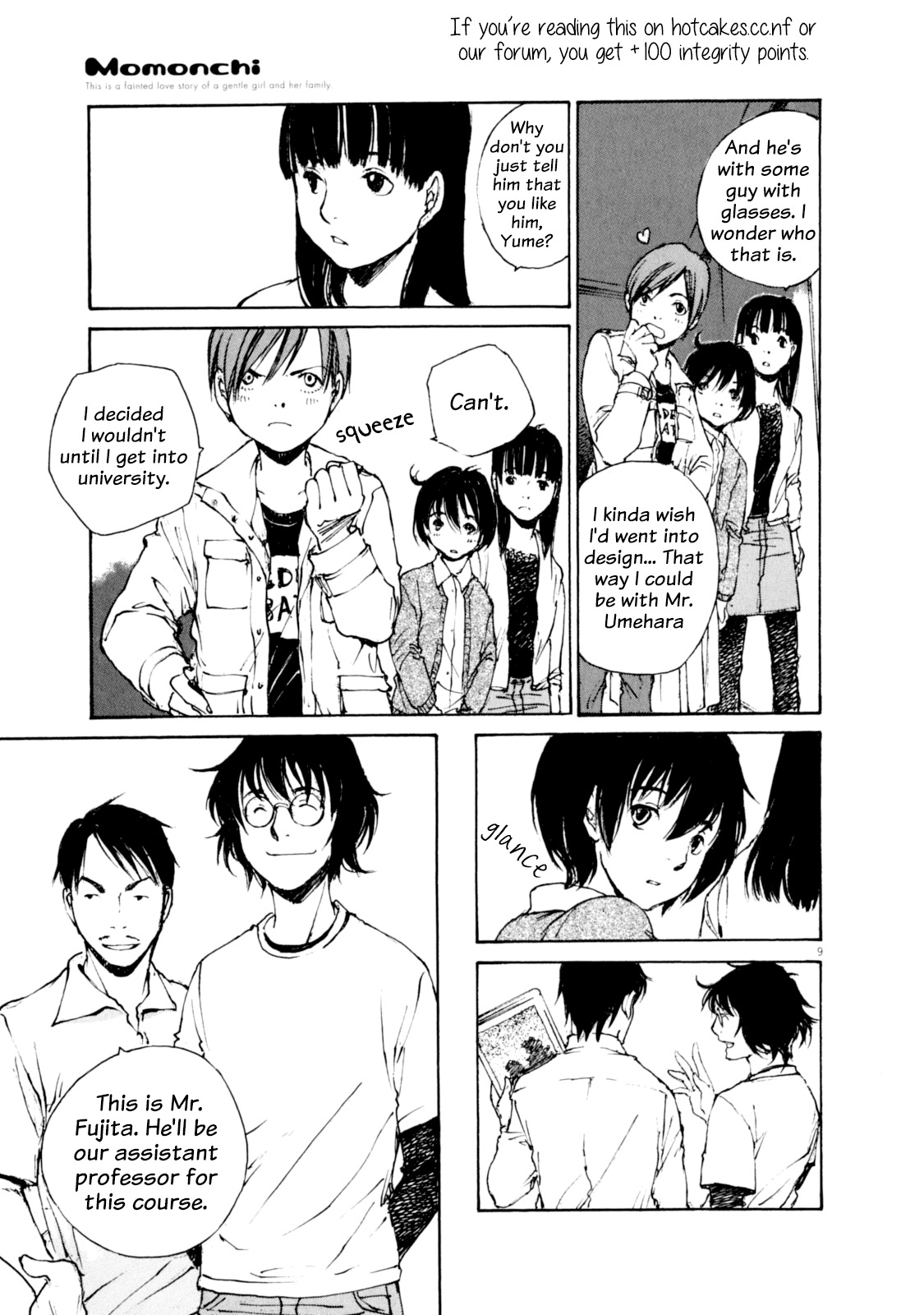 Momonchi Chapter 1 page 11 - Chapter 1: Spring and Momo