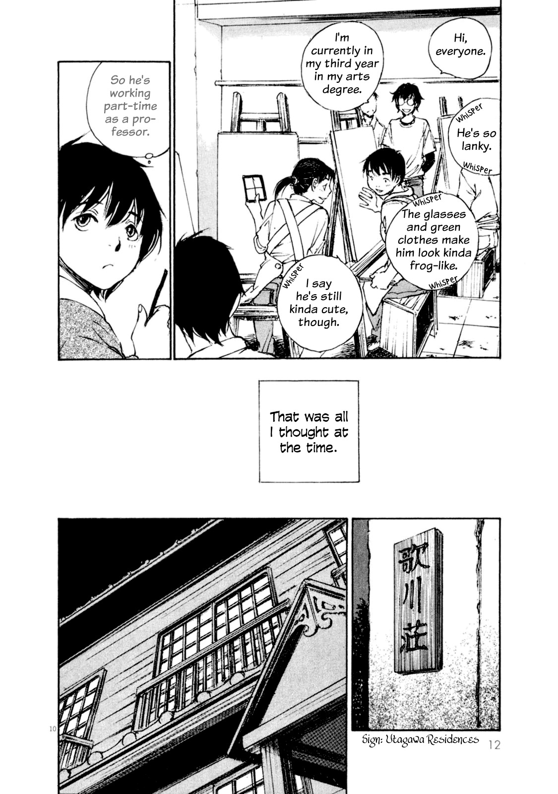 Momonchi Chapter 1 page 12 - Chapter 1: Spring and Momo