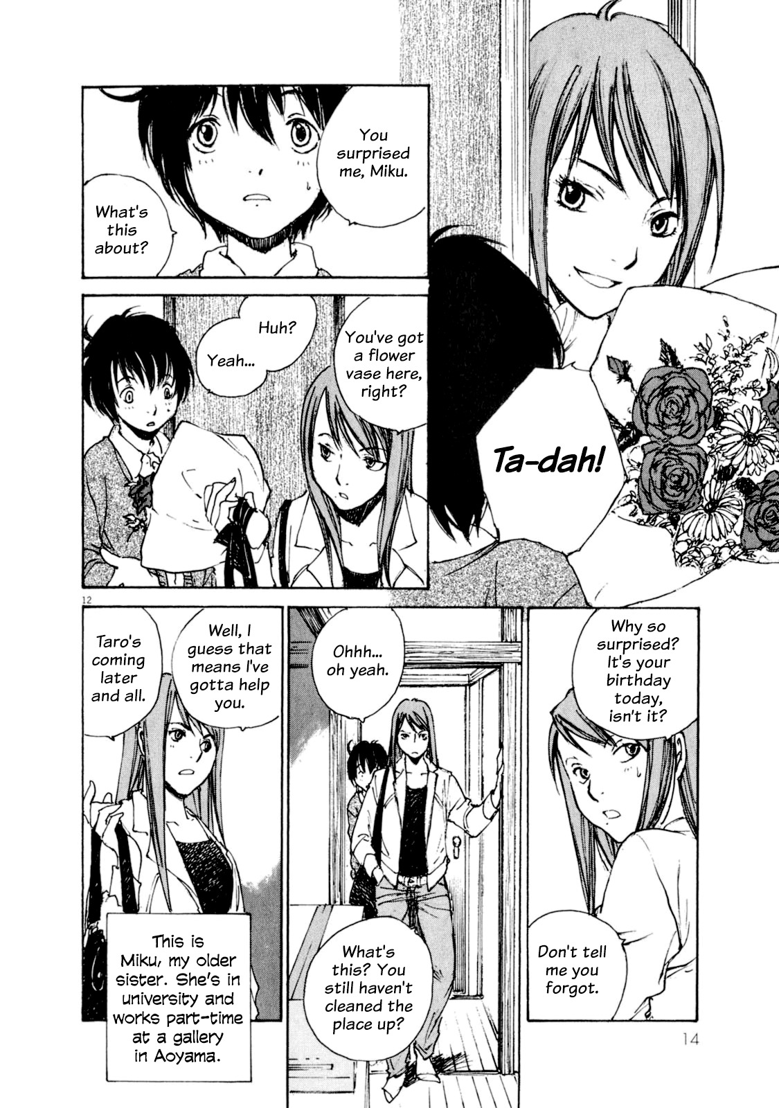 Momonchi Chapter 1 page 14 - Chapter 1: Spring and Momo