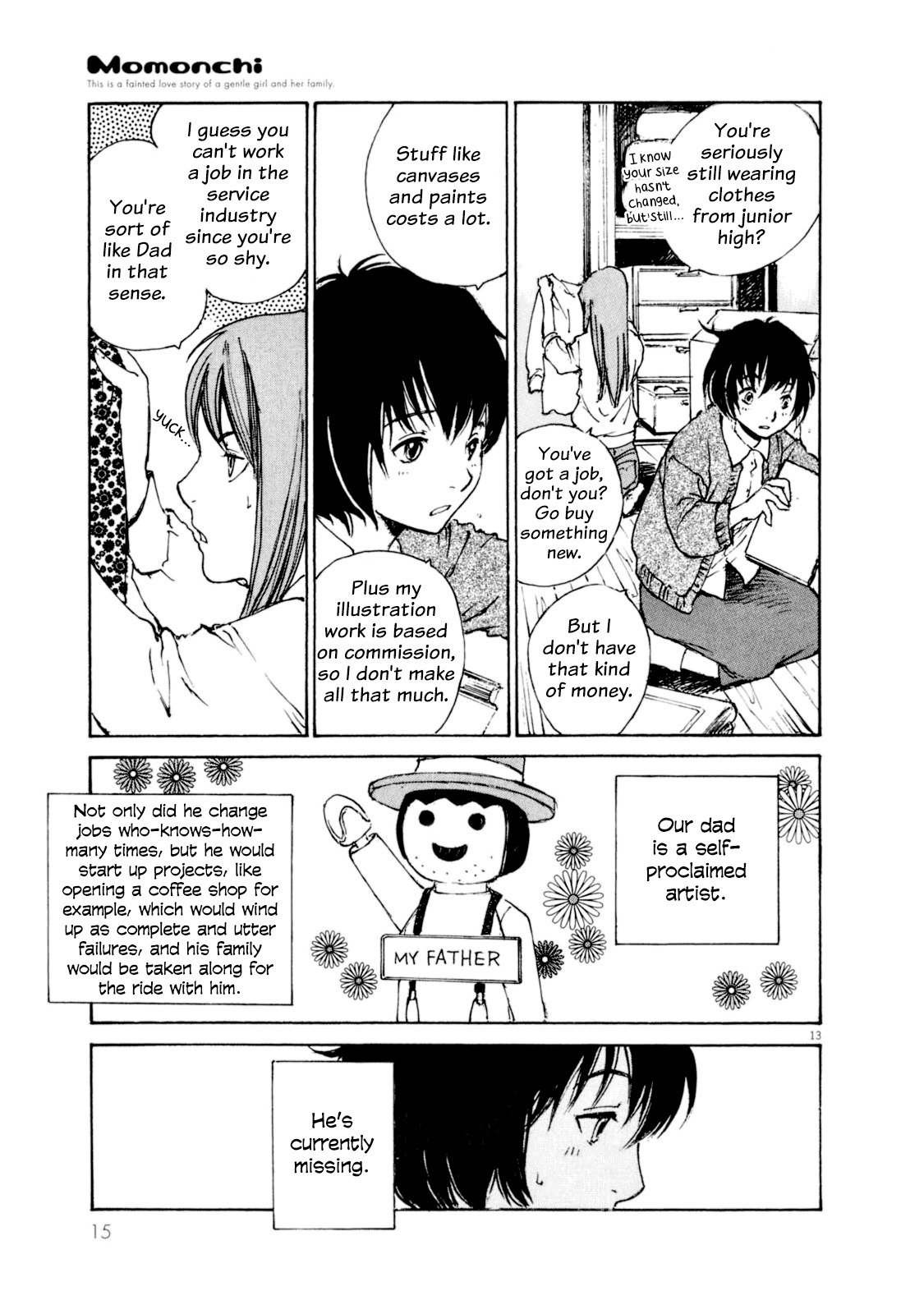 Momonchi Chapter 1 page 15 - Chapter 1: Spring and Momo