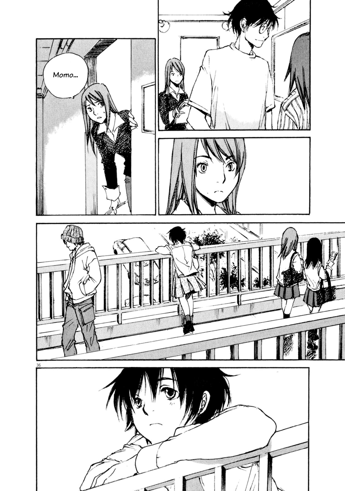 Momonchi Chapter 1 page 38 - Chapter 1: Spring and Momo