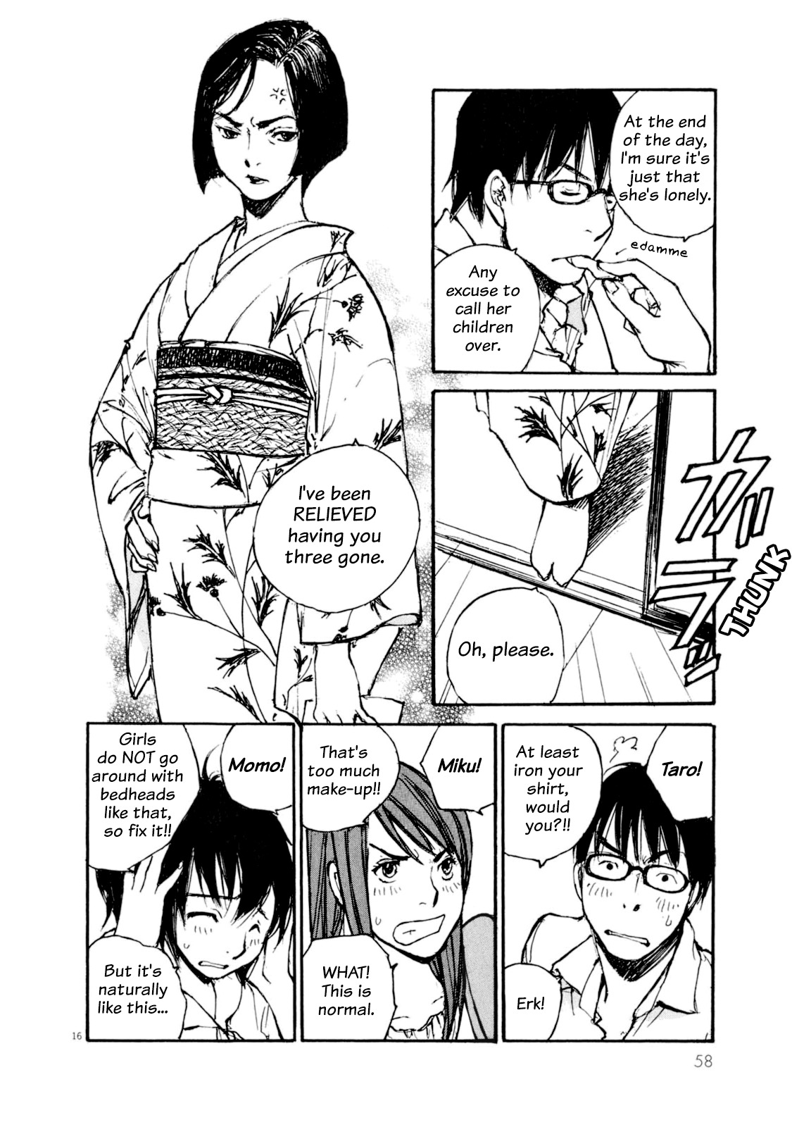 Momonchi Chapter 2 page 15 - Chapter 2: Summer Family and a New Friend