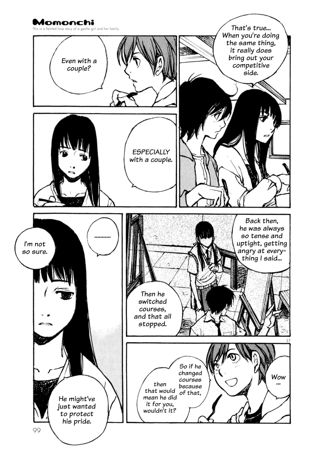 Momonchi Chapter 3 page 16 - Chapter 3: Autumn Goodbyes and the Mysterious Girl