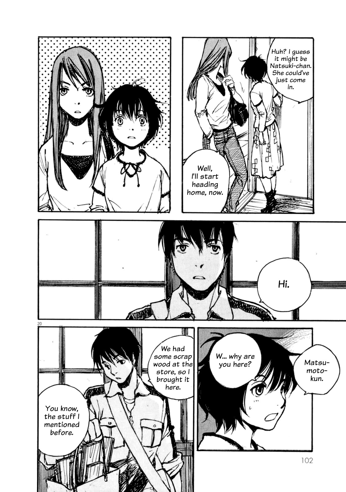 Momonchi Chapter 3 page 19 - Chapter 3: Autumn Goodbyes and the Mysterious Girl
