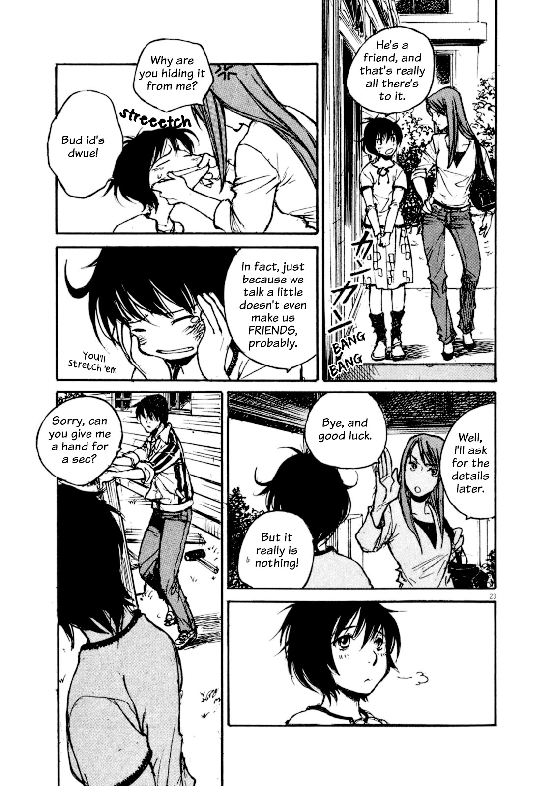 Momonchi Chapter 3 page 22 - Chapter 3: Autumn Goodbyes and the Mysterious Girl