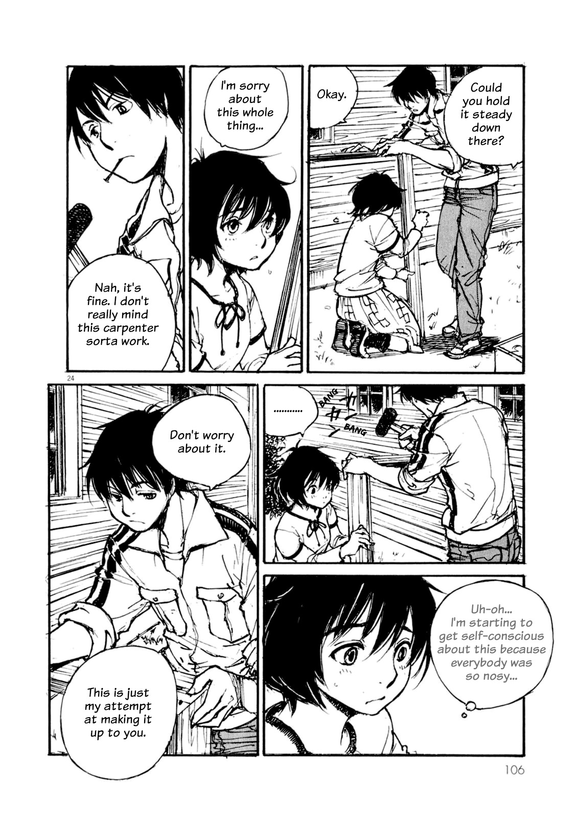Momonchi Chapter 3 page 23 - Chapter 3: Autumn Goodbyes and the Mysterious Girl