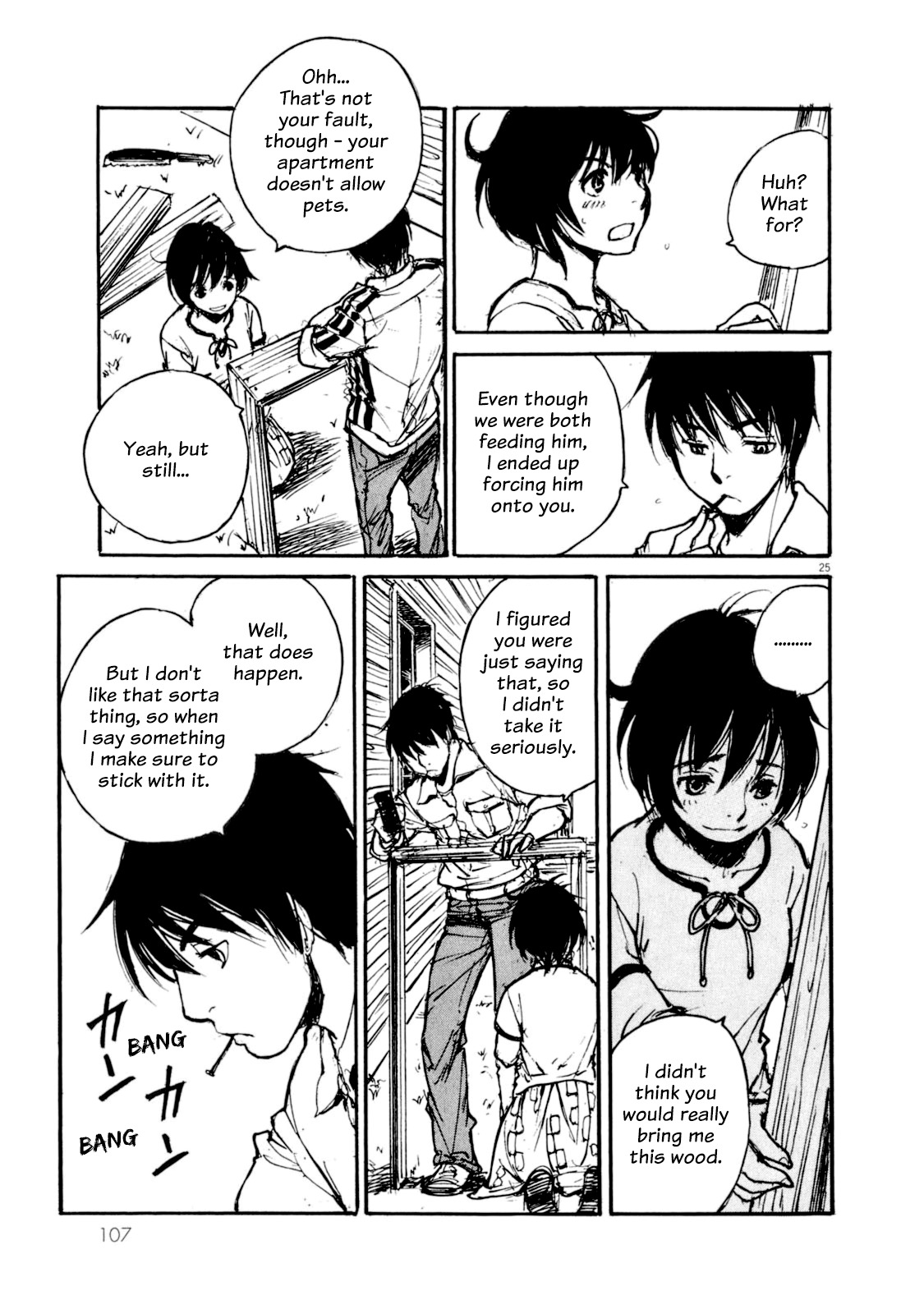 Momonchi Chapter 3 page 24 - Chapter 3: Autumn Goodbyes and the Mysterious Girl