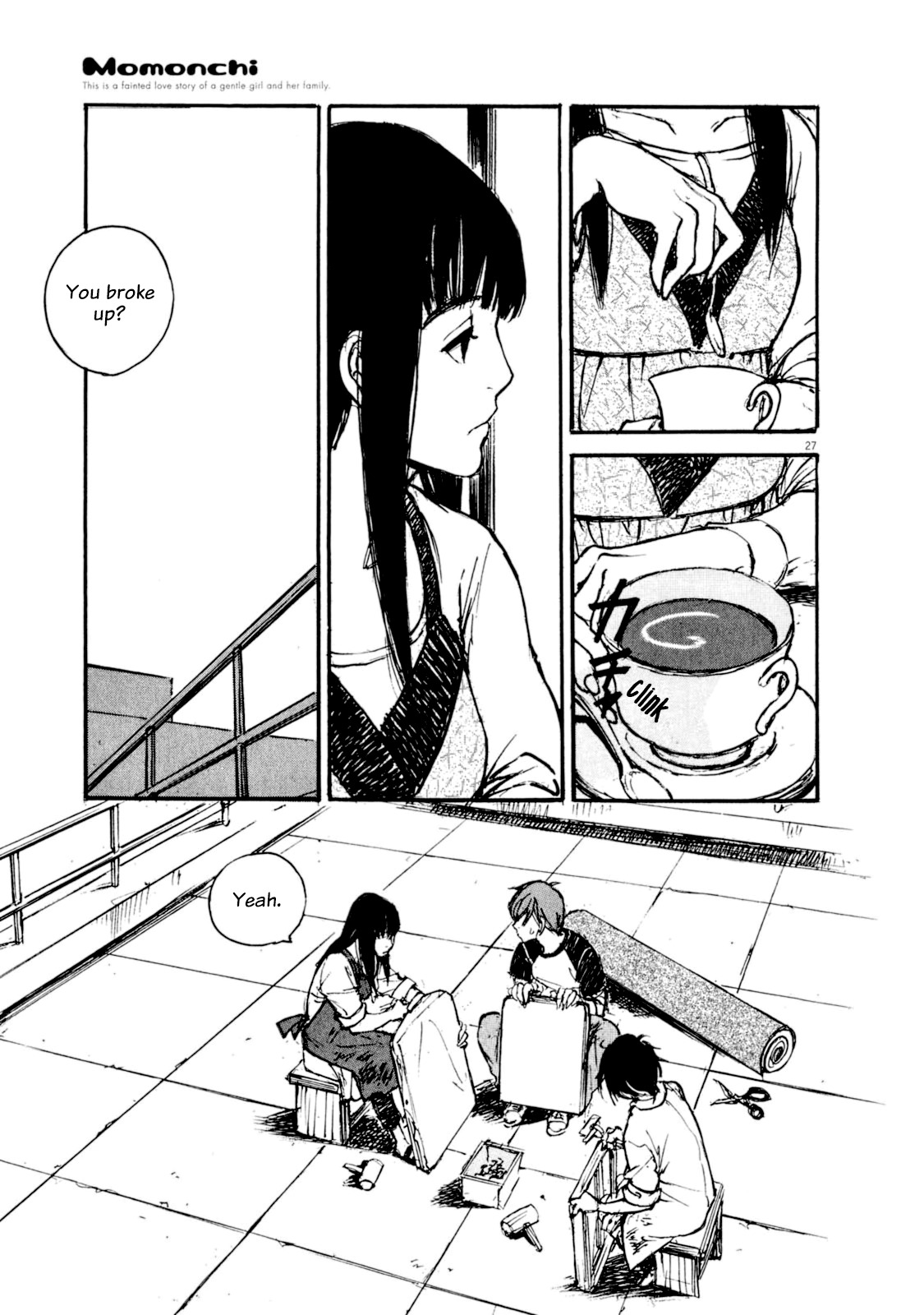 Momonchi Chapter 3 page 26 - Chapter 3: Autumn Goodbyes and the Mysterious Girl