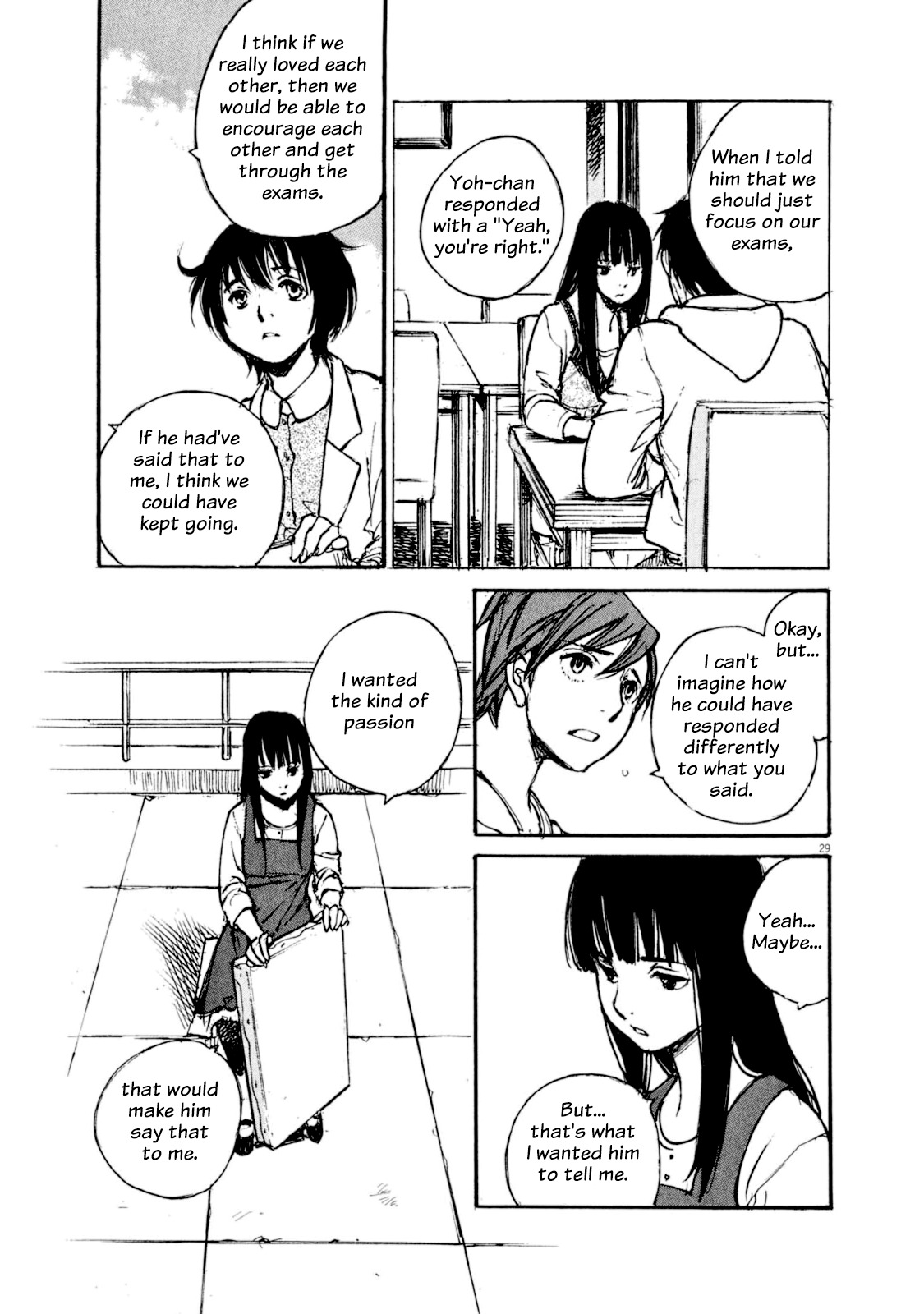 Momonchi Chapter 3 page 28 - Chapter 3: Autumn Goodbyes and the Mysterious Girl