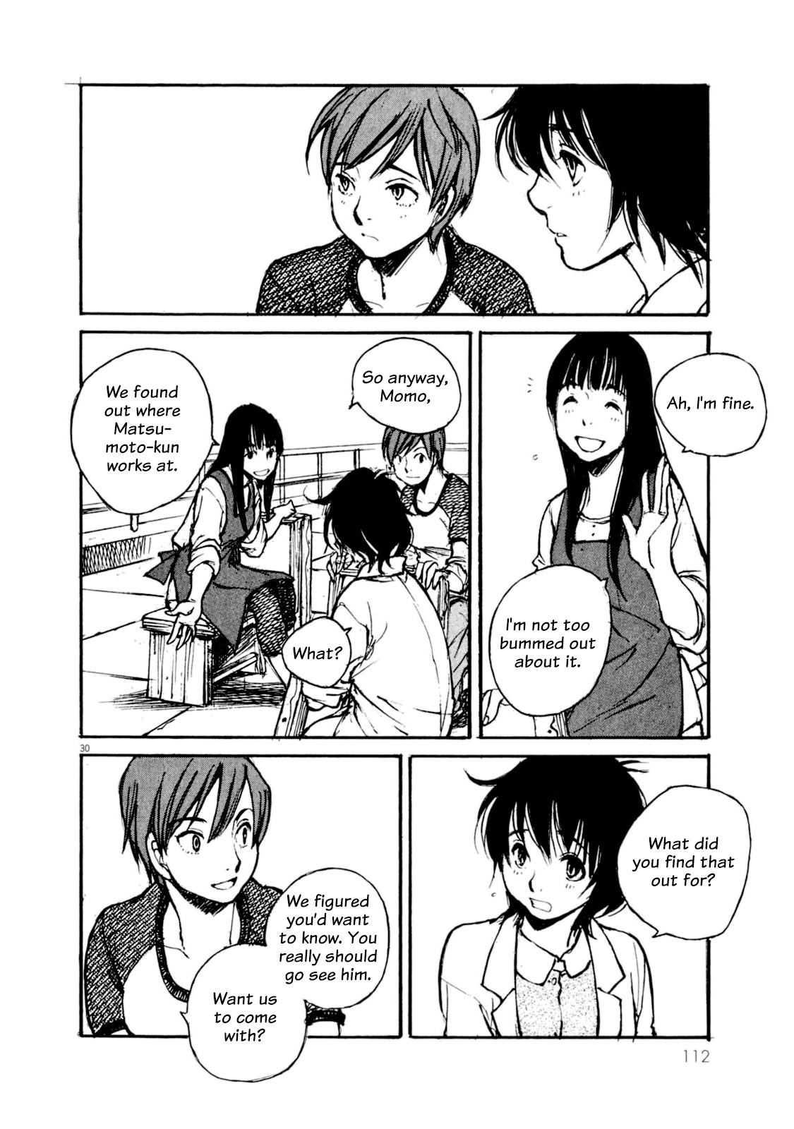 Momonchi Chapter 3 page 29 - Chapter 3: Autumn Goodbyes and the Mysterious Girl