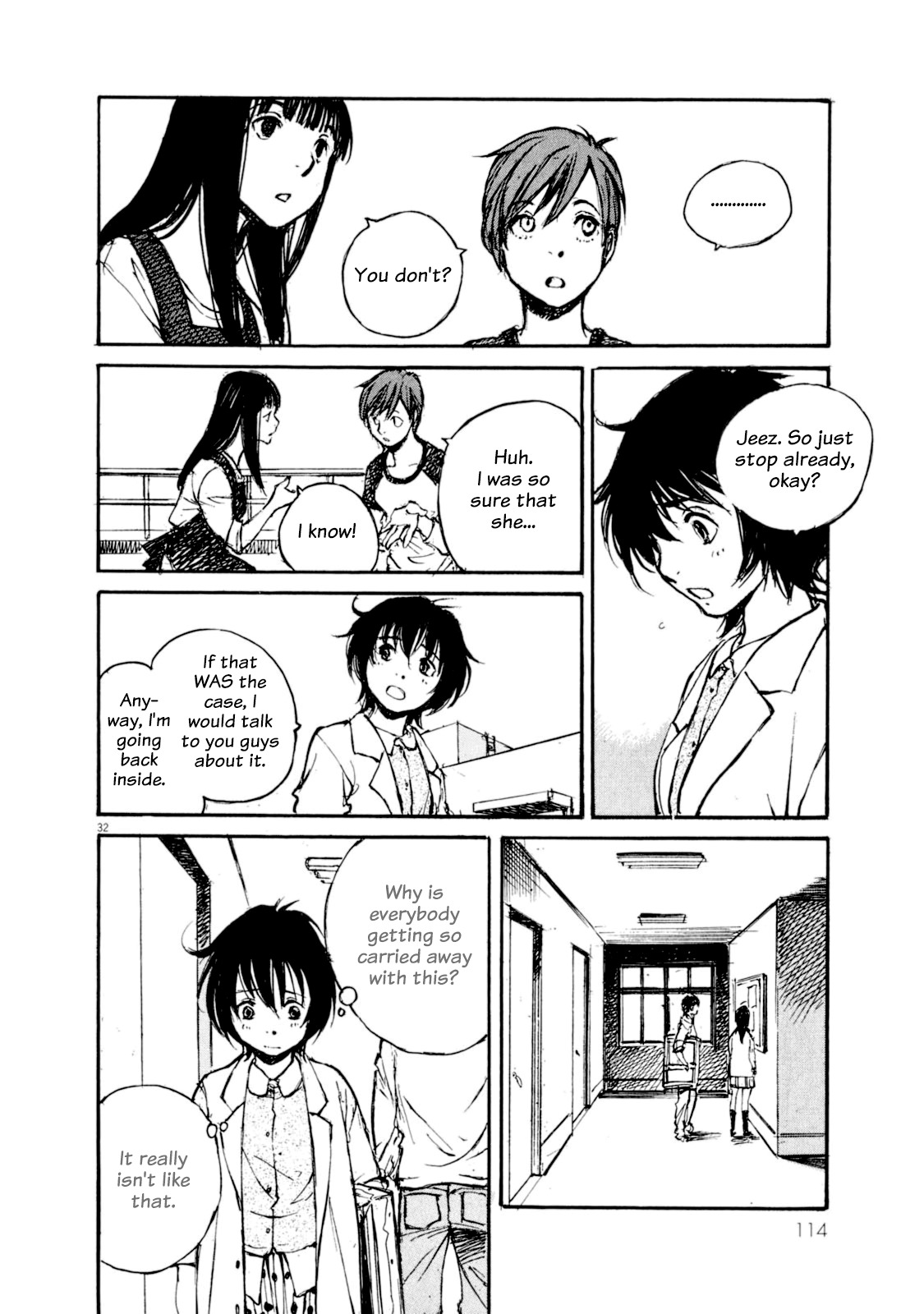 Momonchi Chapter 3 page 31 - Chapter 3: Autumn Goodbyes and the Mysterious Girl