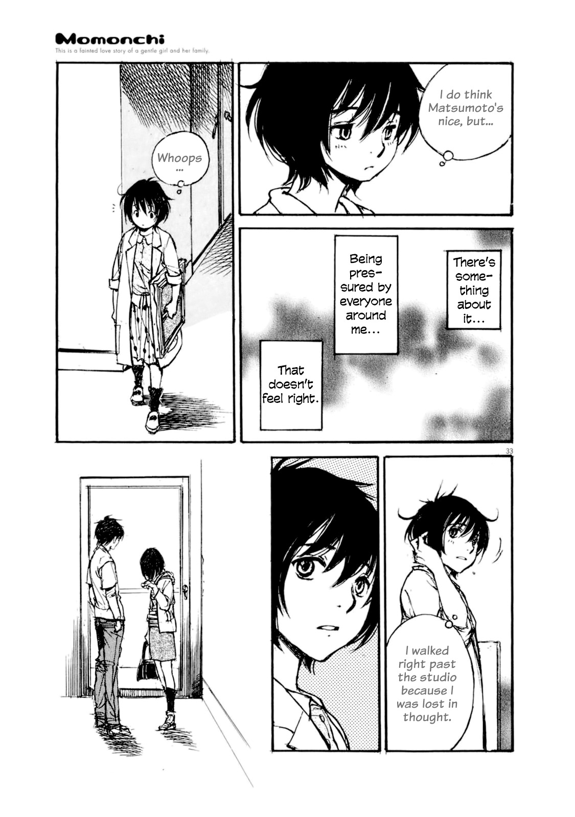 Momonchi Chapter 3 page 32 - Chapter 3: Autumn Goodbyes and the Mysterious Girl
