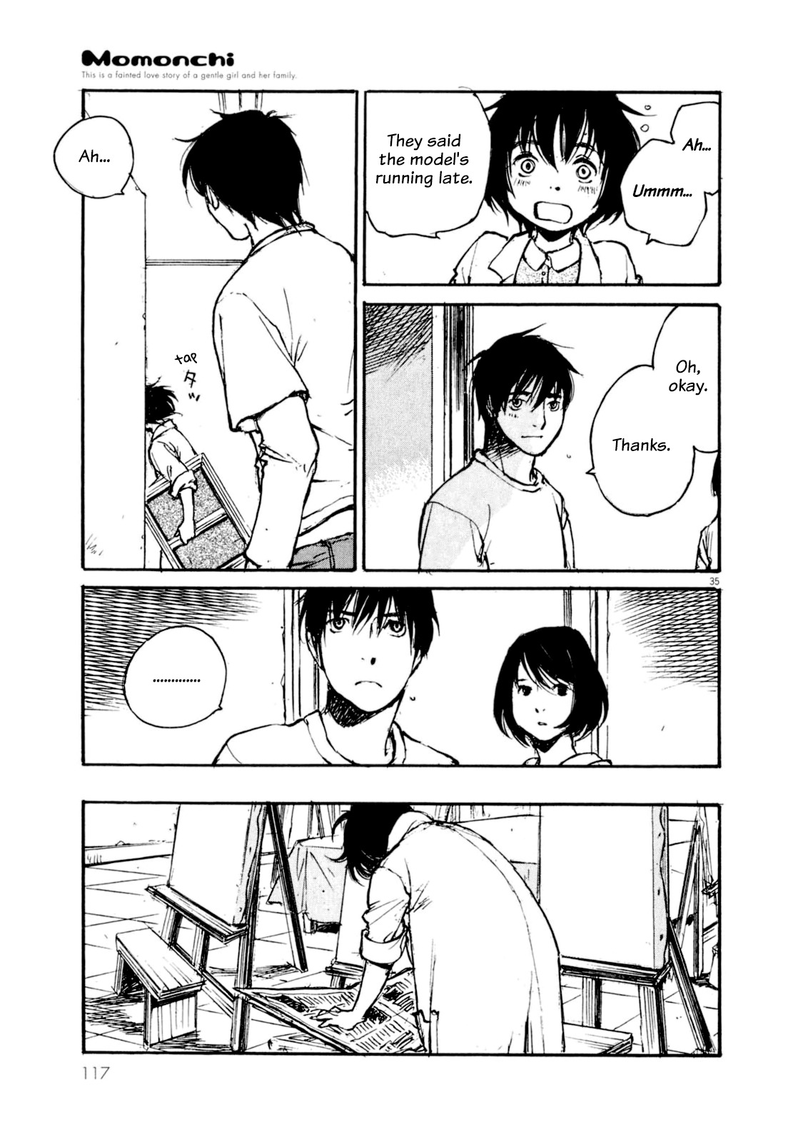 Momonchi Chapter 3 page 34 - Chapter 3: Autumn Goodbyes and the Mysterious Girl