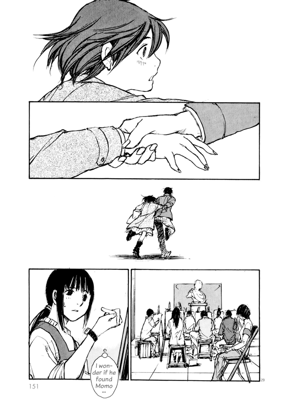 Momonchi Chapter 4 page 28 - Chapter 4: Winter Runners