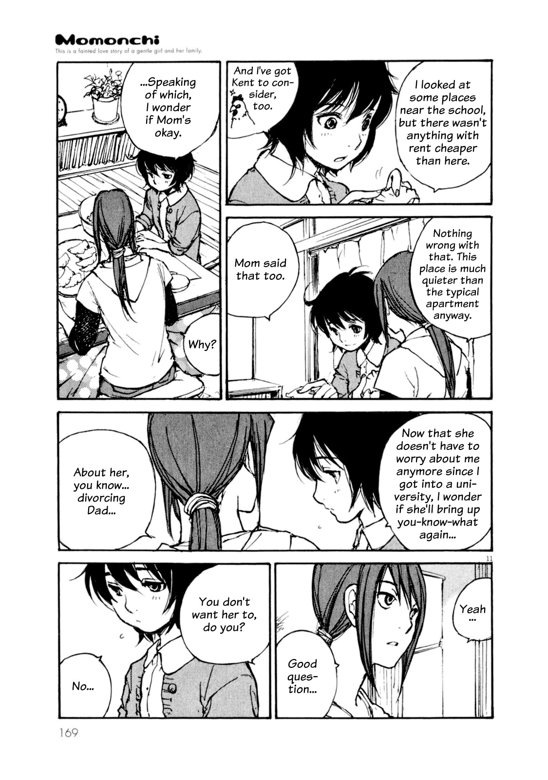 Momonchi Chapter 5 page 13 - Chapter 5: Spring Goodbyes