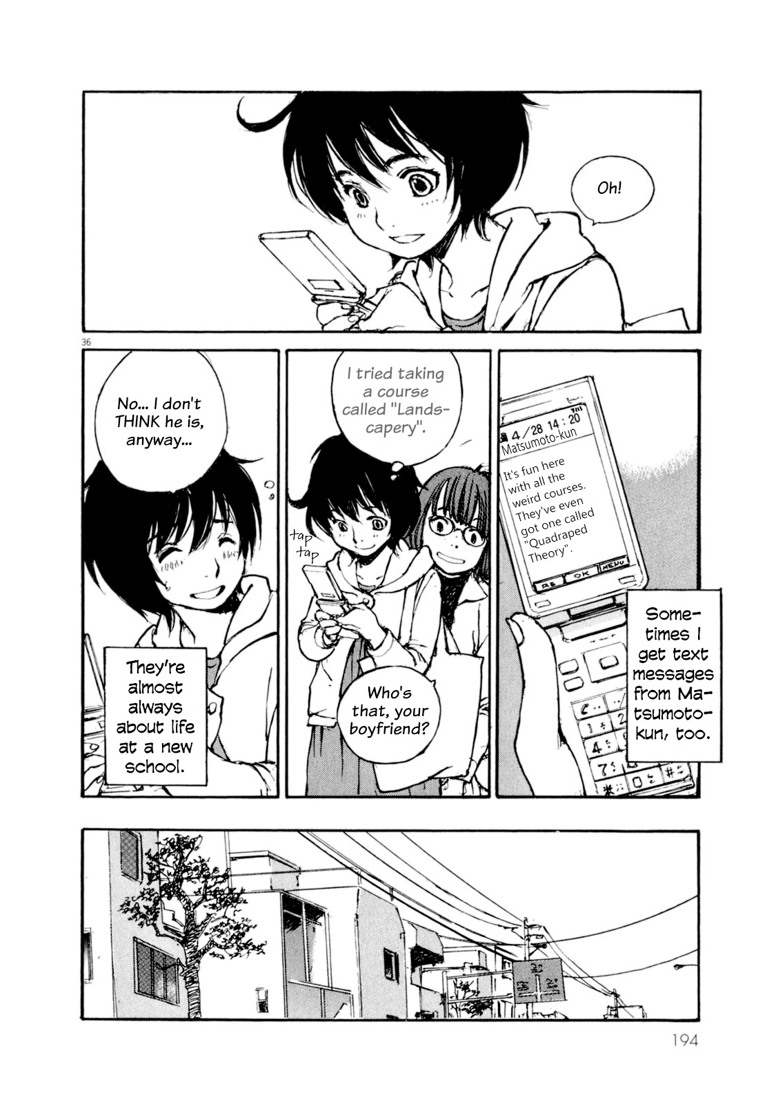 Momonchi Chapter 5 page 38 - Chapter 5: Spring Goodbyes