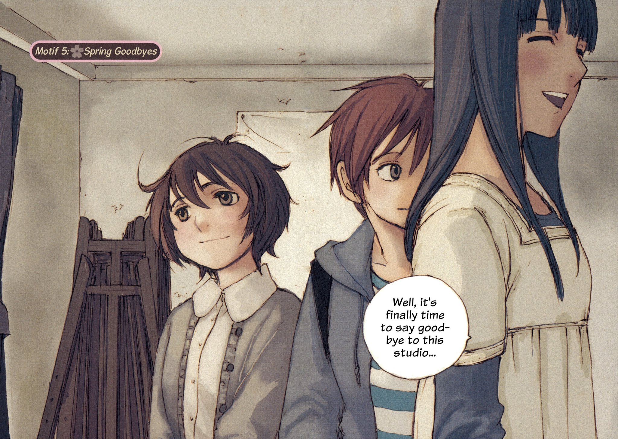 Momonchi Chapter 5 page 5 - Chapter 5: Spring Goodbyes