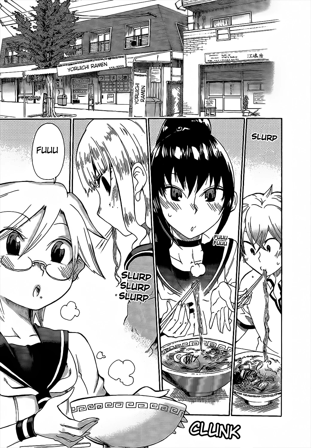 Momorubu Chapter 7 page 1 - Chapter 7: Let's Eat!