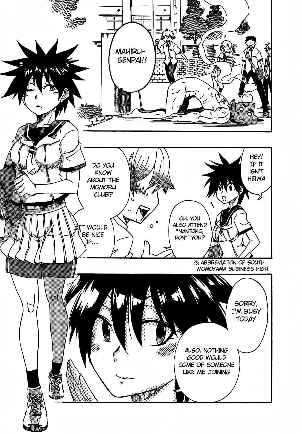 Momorubu Chapter 7 page 9 - Chapter 7: Let's Eat!