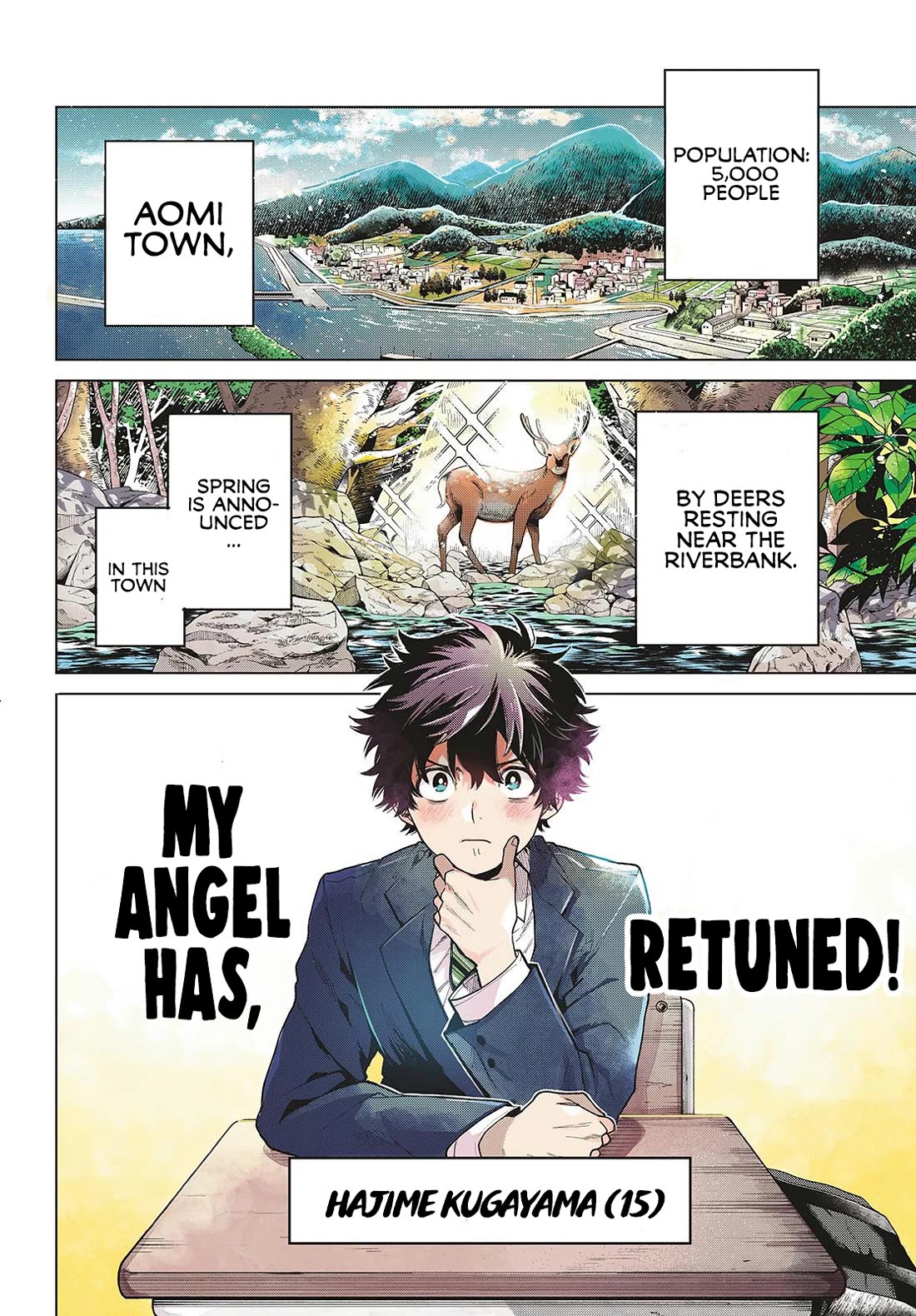Momose Akira's First Love is a Failure. Chapter 1 page 2 - Chapter 1: Straight Ahead