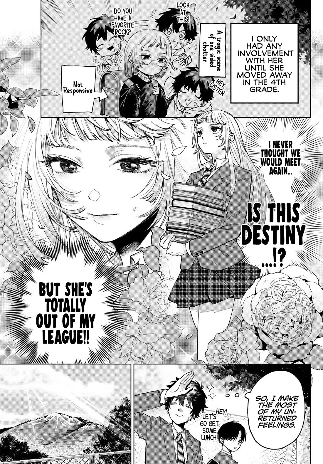 Momose Akira's First Love is a Failure. Chapter 1 page 5 - Chapter 1: Straight Ahead