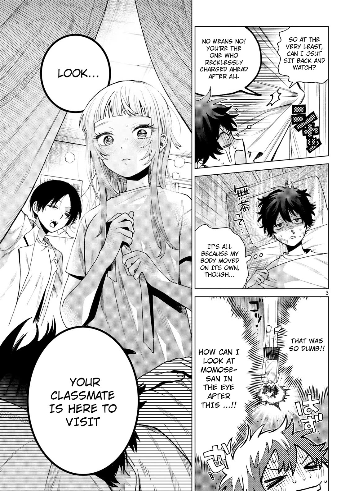 Momose Akira's First Love is a Failure. Chapter 10 page 3 - Chapter 10: Heart Tremor