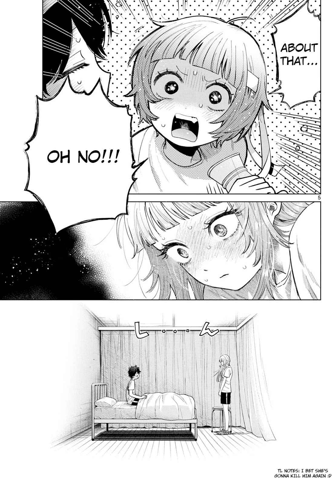 Momose Akira's First Love is a Failure. Chapter 10 page 5 - Chapter 10: Heart Tremor
