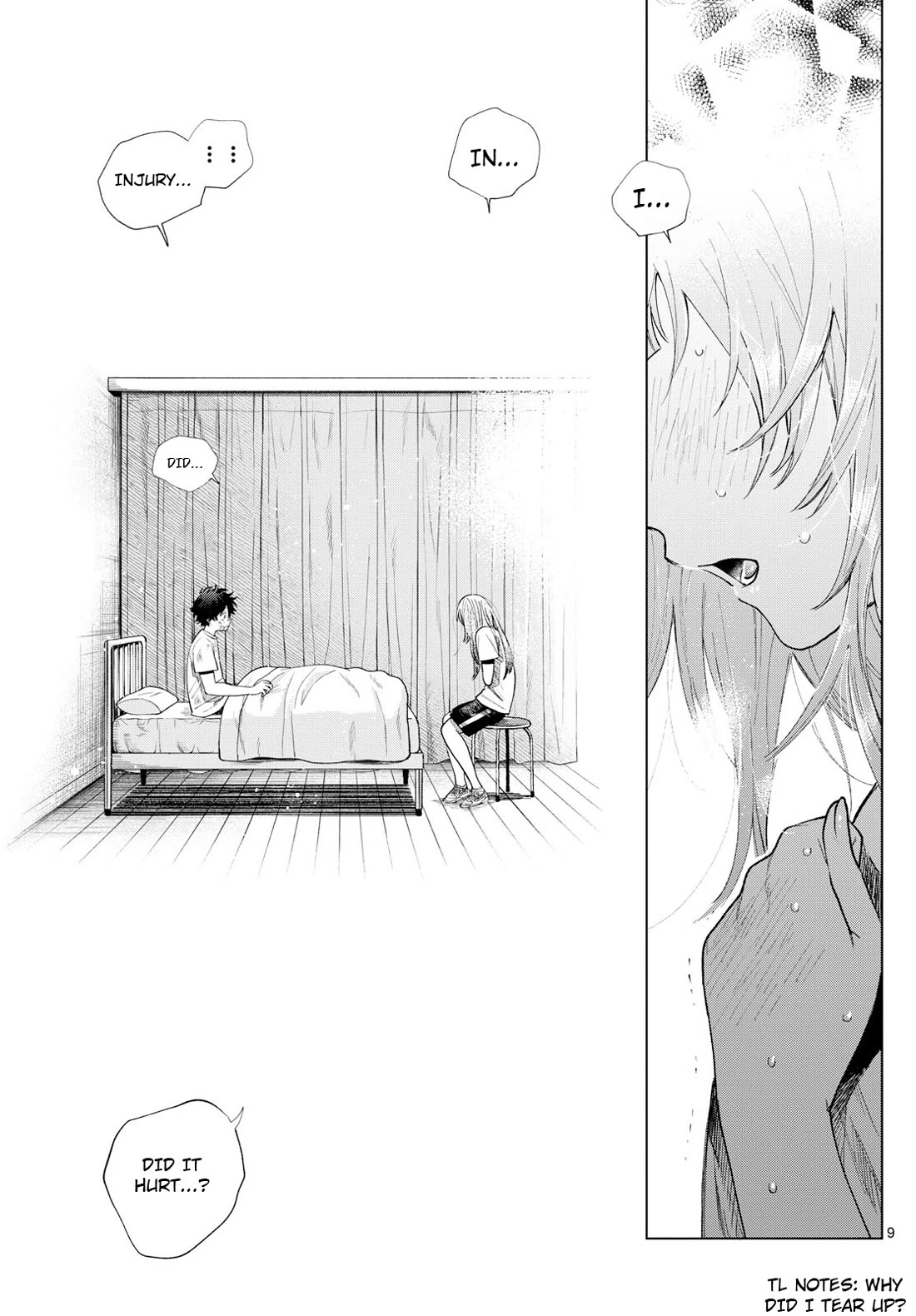 Momose Akira's First Love is a Failure. Chapter 10 page 9 - Chapter 10: Heart Tremor