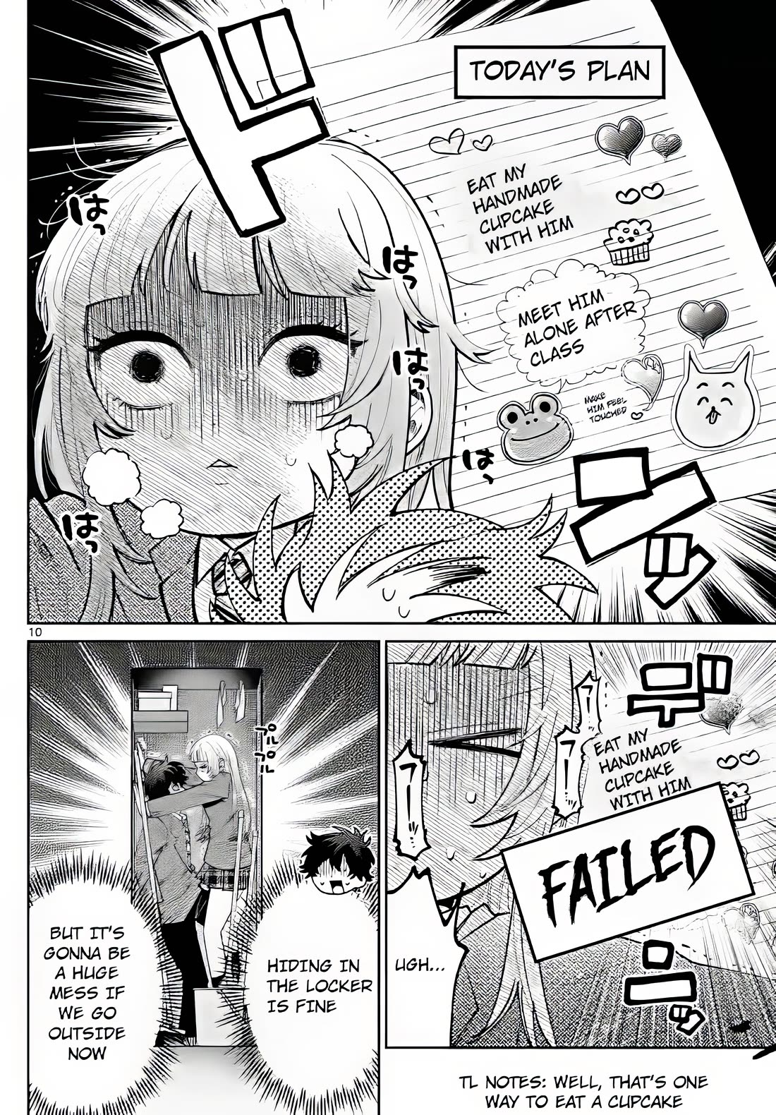 Momose Akira's First Love is a Failure. Chapter 11 page 10 - Chapter 11: Heart thumping at zero distance