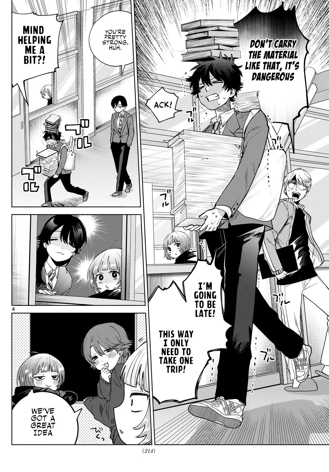 Momose Akira's First Love is a Failure. Chapter 12 page 4 - Chapter 12: The Tribulations of the Bicycle