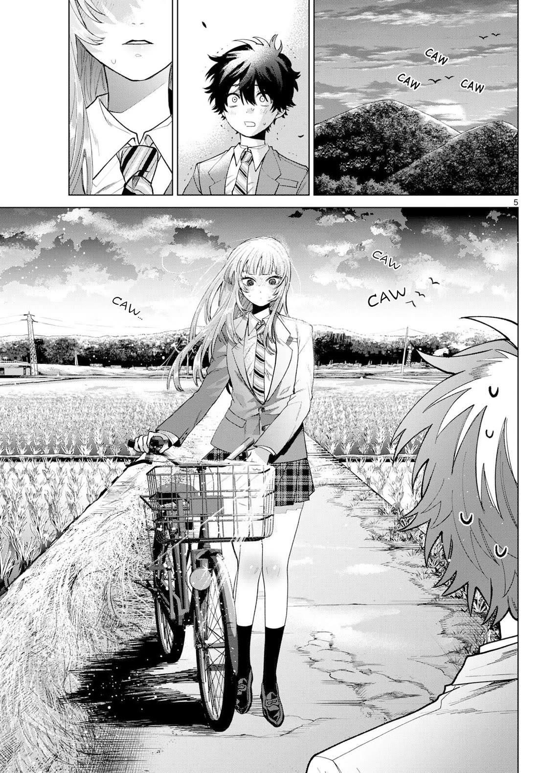 Momose Akira's First Love is a Failure. Chapter 12 page 5 - Chapter 12: The Tribulations of the Bicycle