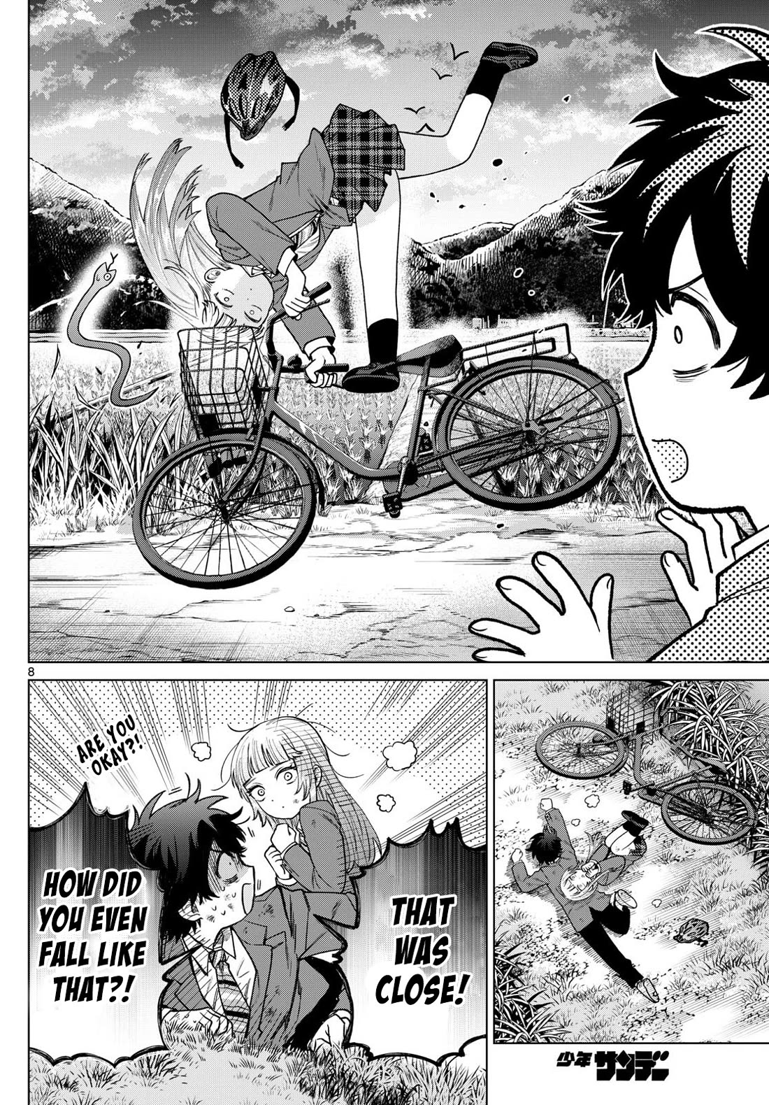 Momose Akira's First Love is a Failure. Chapter 12 page 8 - Chapter 12: The Tribulations of the Bicycle