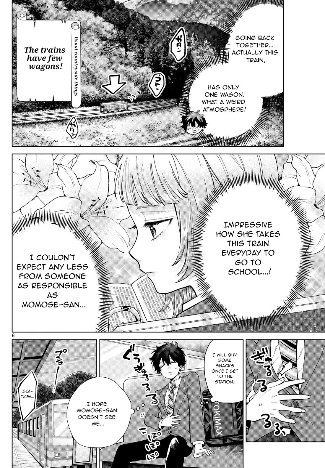 Momose Akira's First Love is a Failure. Chapter 13 page 7 - Chapter 13: Observing the secret way back