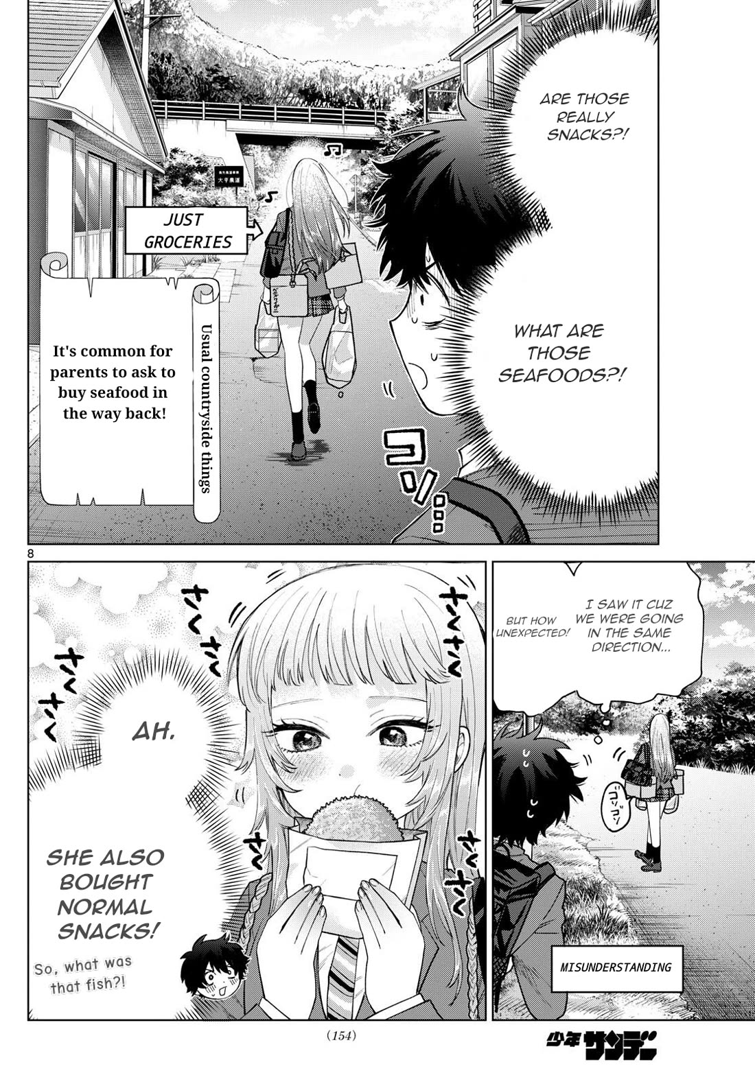 Momose Akira's First Love is a Failure. Chapter 13 page 9 - Chapter 13: Observing the secret way back